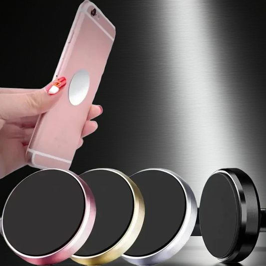 Magnetic Phone Car Holder Stand Universal Magnetic Mount Bracket Stick on Car Dashboard Wall for iPhone Samsung Xiaomi Huawei