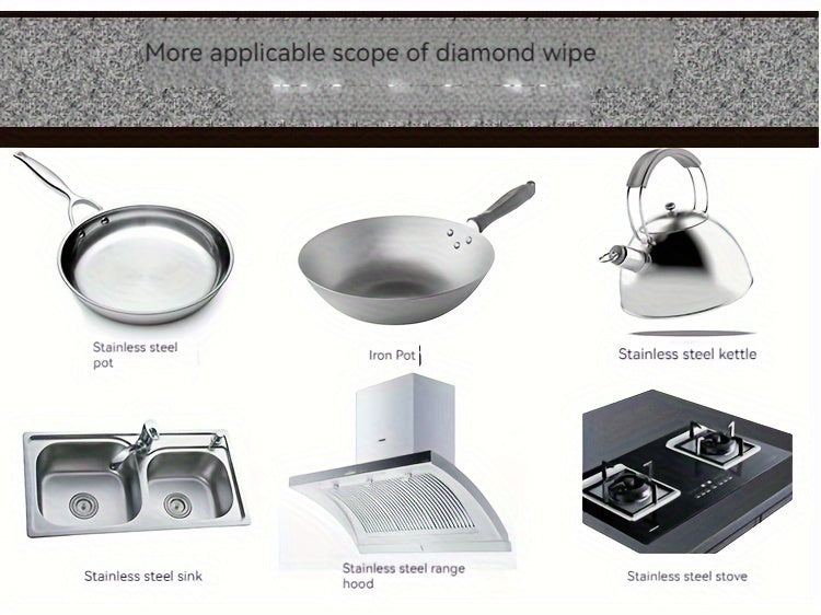 [9pcs Emery Magic Wipe] 1/3/6/9pcs Emery Magic Wipe Pot Bottom Cleaning Descaling Sponge | Iron Rust Removal Sponge, Dishwashing Sponge Block, Scouring Pads, Power Decontamination, Cleaning Supplies, Cleaning Tool, Back To Sc