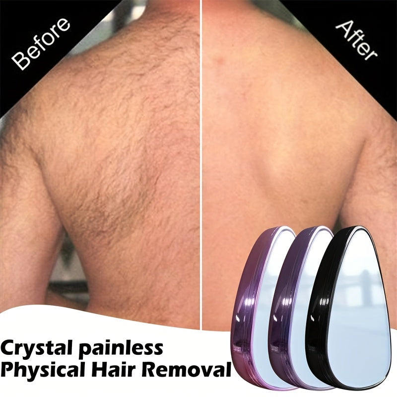 Reusable Hair Eraser for Women Legs - Magic Painless Hair Remover Without Shaving Light Beige Exfoliator Tool, Nano Hair Removal for Smooth Light Beige