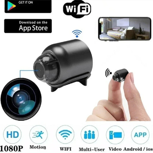 1080P HD Wireless WiFi Mini Camera Baby Monitor Indoor Security Surveillance Night Vision IP Cam Video Recorder Safety Camcorder
