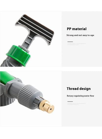 Watering Irrigation High Sprayer Water Pressure Flower Garden Gun Sprayer Head Juice Bottles Interface Plastic Trolley Spray