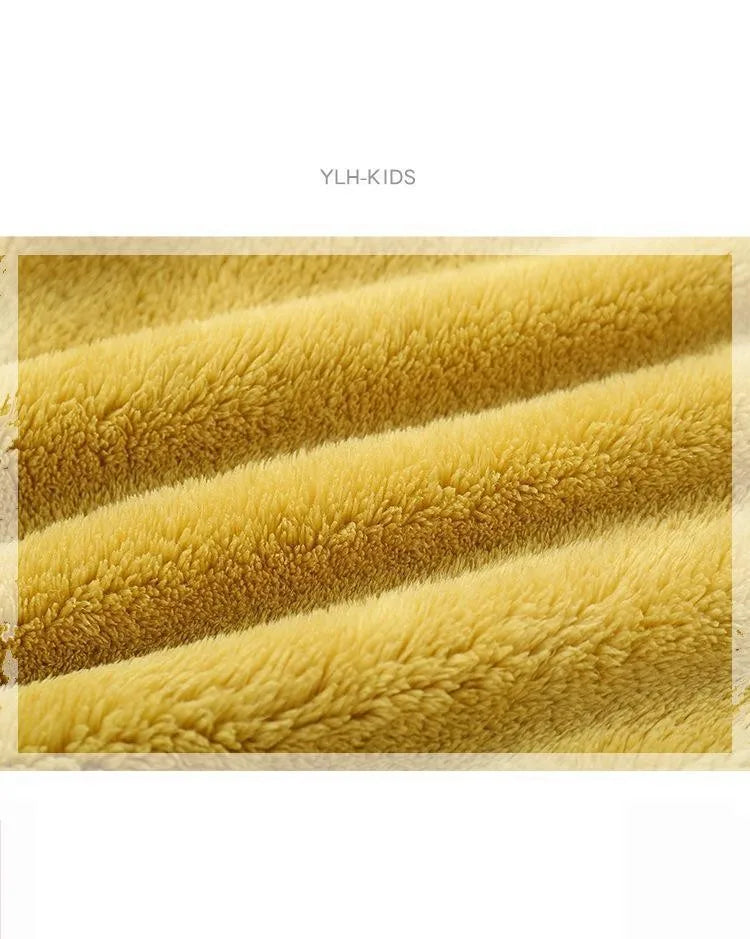 Kids Winter Coats 2025 New Children Outerwear Boy Warm Fleece Jacket Baby Girls Jackets for Autumn Spring Children Clothing