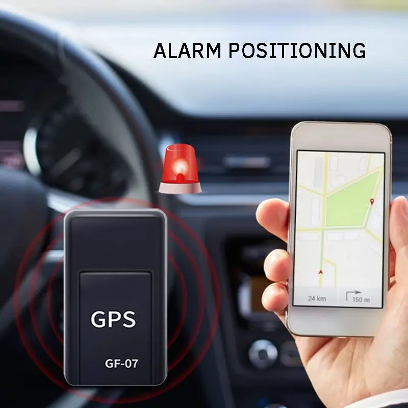 Gps Positioner Gf07 Mini Tracking Positioner Real-Time Tracking Remote Vehicle Positioning Mobile Recording Anti-Loss