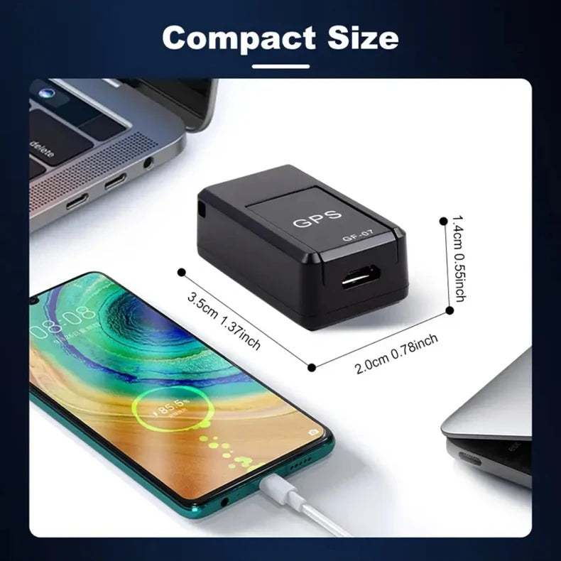 Gps Positioner Gf07 Mini Tracking Positioner Real-Time Tracking Remote Vehicle Positioning Mobile Recording Anti-Loss