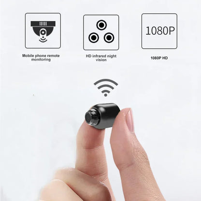 1080P HD Wireless WiFi Mini Camera Baby Monitor Indoor Security Surveillance Night Vision IP Cam Video Recorder Safety Camcorder