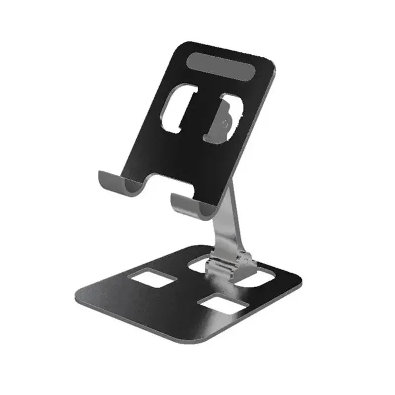 Universal Aluminum Alloy Portable Tablet Holder Mount For iPad Adjustable Flexible Folding Lazy Desktop Live Mobile Phone Stand