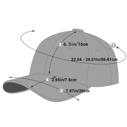 Unisex LA Leter Embroidery Snapback Baseball Caps Spring and Autumn Outdoor Adjustable Casual Hats Sunscreen Hat