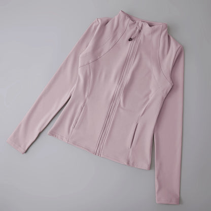 Sports Coat Women's Shirt Yoga Slim Long Sleeve Fast Running Thin Pilates Fitness Suit Top Clothing