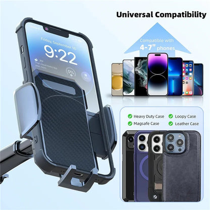 2025 NEW Universal Sucker Car Phone Holder 360° Windshield Car Dashboard Mobile Cell Support Bracket for Smartphones