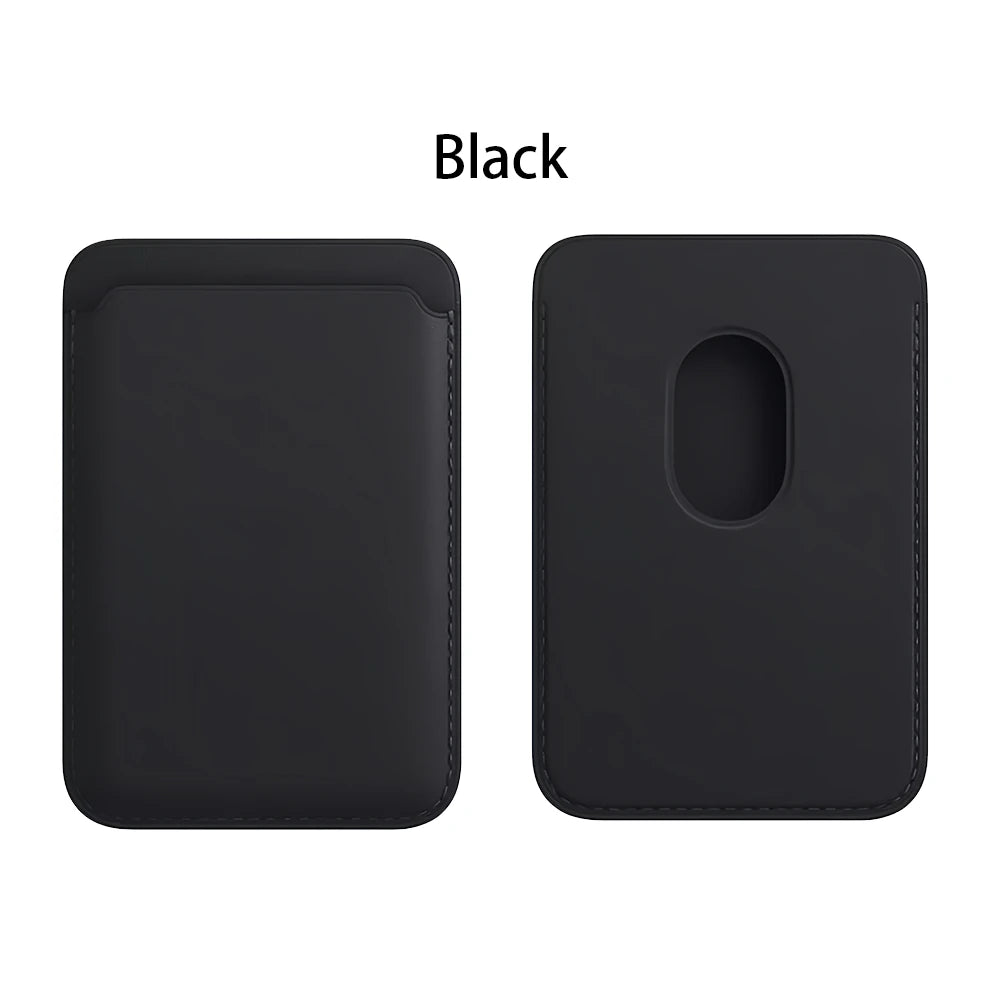 Leather Wallet Case Holder For iPhone 16 Pro Max Magsafe Magnetic Wallet Leather Compatible For iPhone 15 14 13 12  Accessories